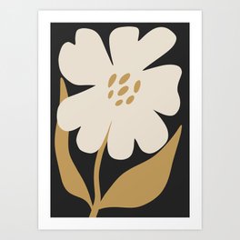 Flower neutral 02 Art Print
