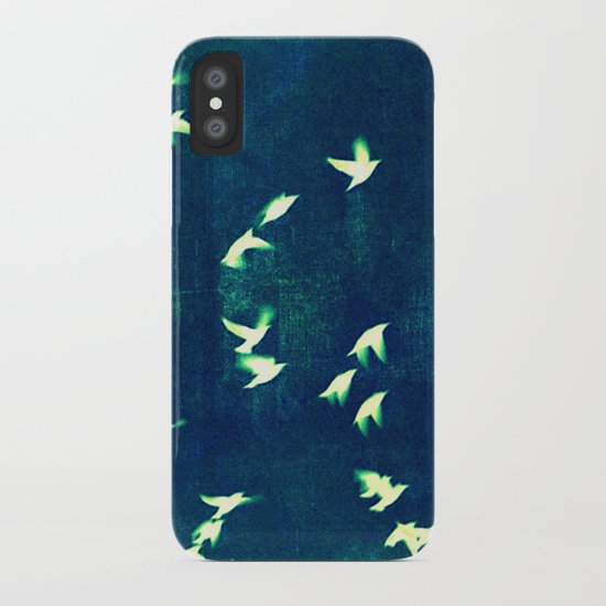 Retro Birds iPhone Case