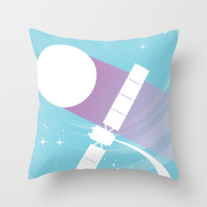 Deep Space 1 Throw Pillow