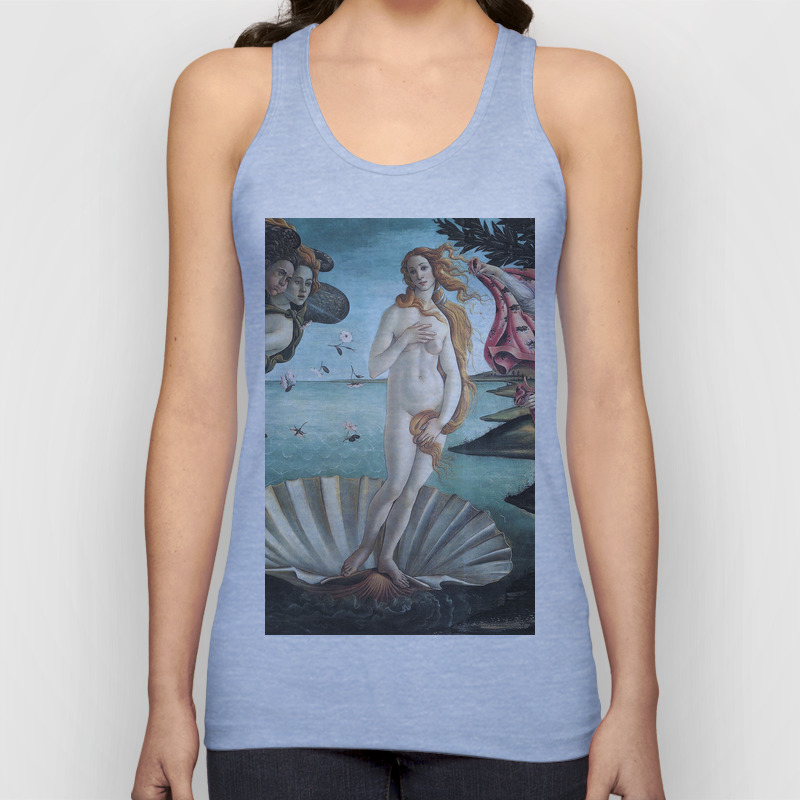 The Birth Of Venus Sandro Botticelli Unisex Tank Top By Historia