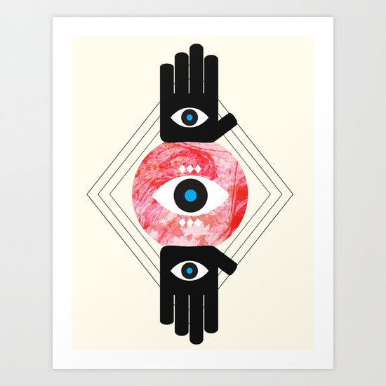 DREVM EYE Art Print