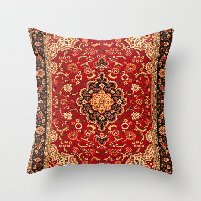 Moroccan Mosaic Magic: Vintage Oriental Traditions Throw Pillow