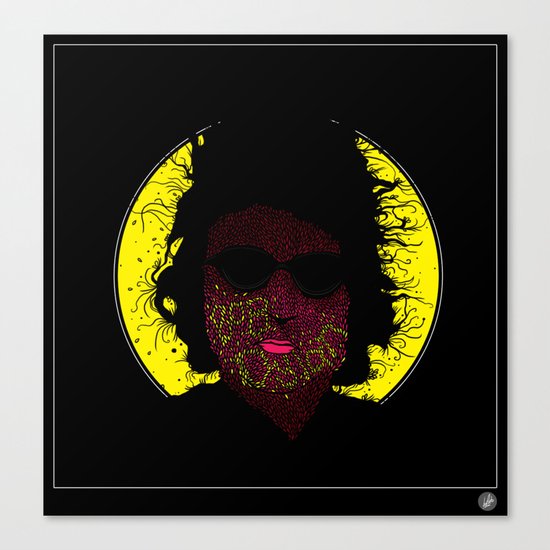 Bob Dylan, Naturally Canvas Print