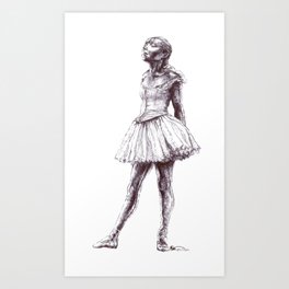 Little Dancer of Fourteen Years Art Print