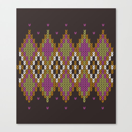 Argyle Dream Canvas Print