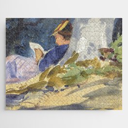 Resting (ca. 1880–1890) by John Singer Sargent Jigsaw Puzzle
