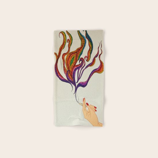 Political Views Hand & Bath Towel