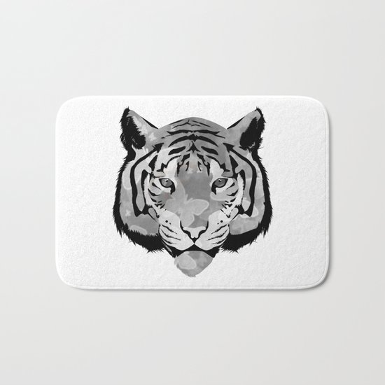Tiger B&W Bath Mat