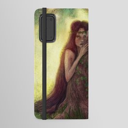 Old Tree Fairy Forest Android Wallet Case
