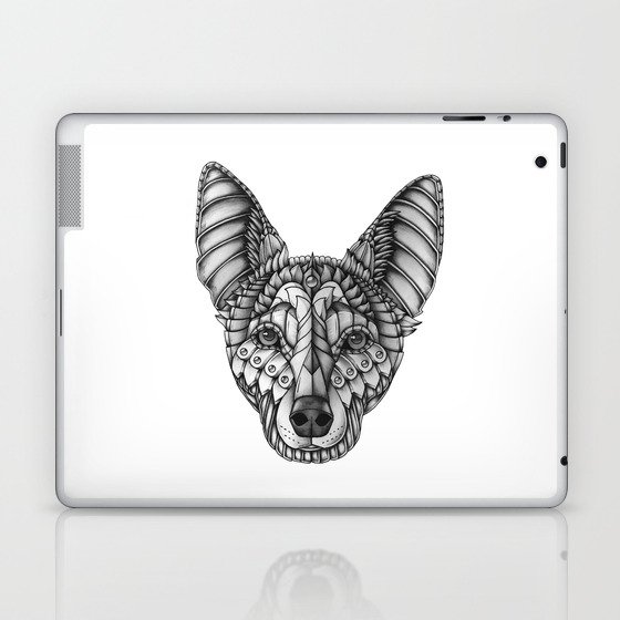 Ornate Australian Kelpie Laptop & iPad Skin