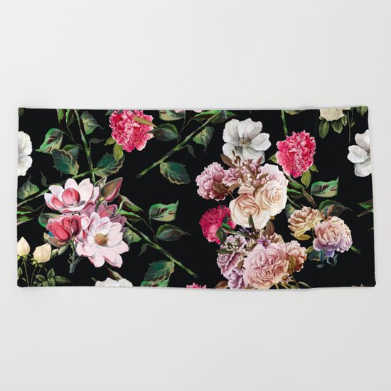 Winter Garden Beach Towel
