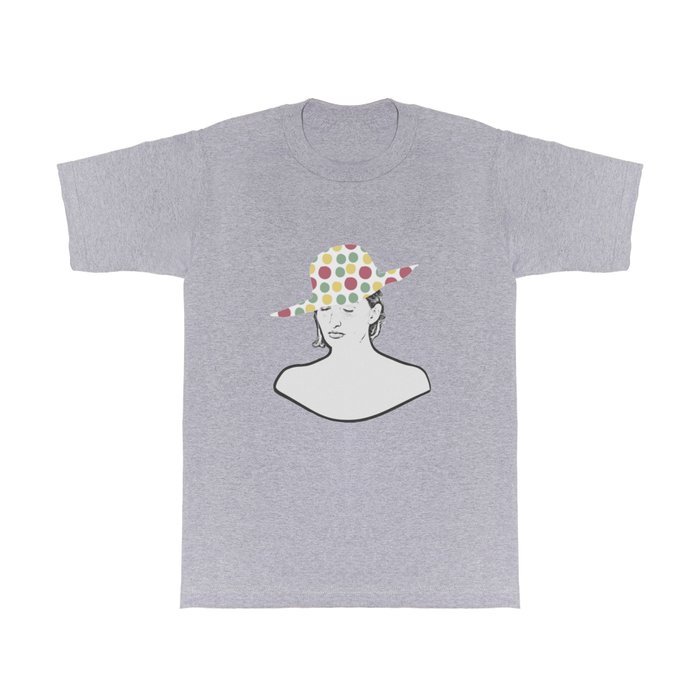 Lady with Hat-13 T Shirt