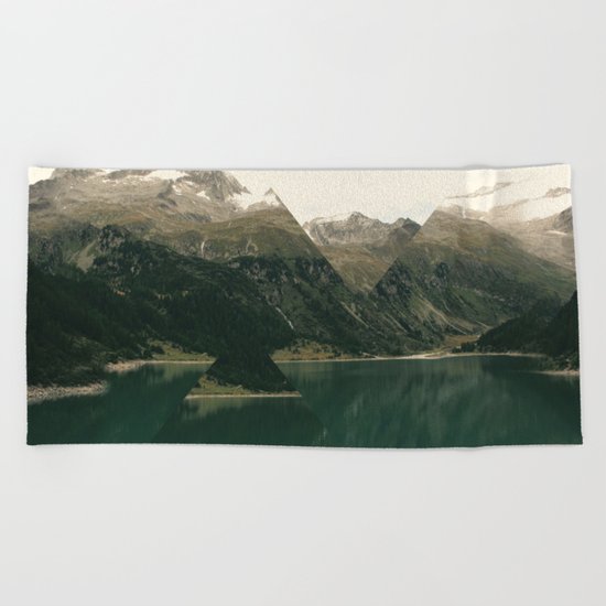 Wild Mountains Beach Towel