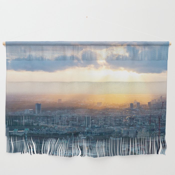 Great Britain Photography - Sunset Over London City Wall Hanging
