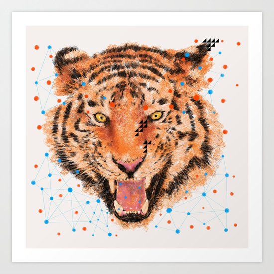 TIGER I Art Print