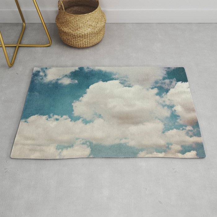 January Clouds Rug By Elle Moss Society6