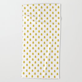 Ducky Pattern Beach Towel