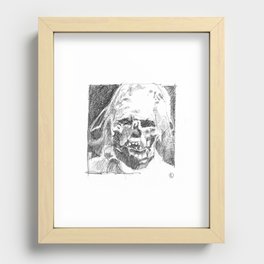 ZOMBIE-MOUNDS Recessed Framed Print