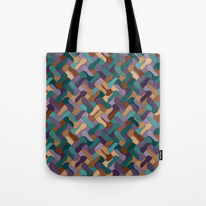 abstract geometric pattern Tote Bag