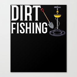 Metal Detector Underwater Metal Detecting Beginner Canvas Print