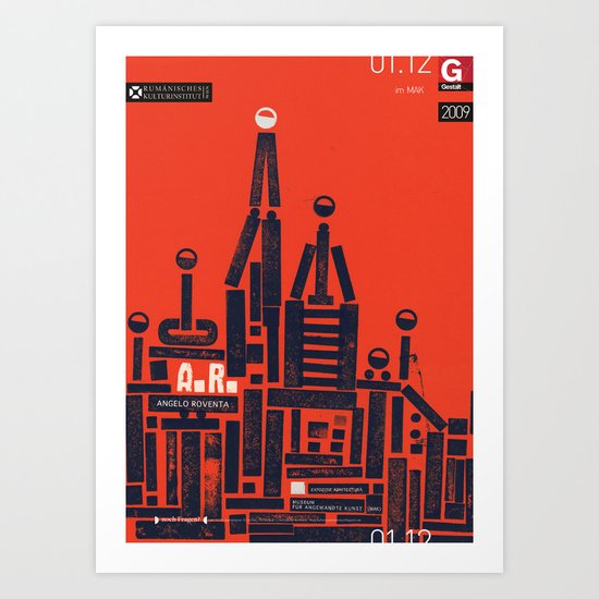 Angelo Roventa Poster Art Print