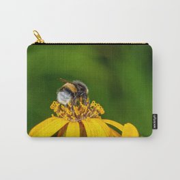 Bumblebee Collecting Nectar Macro Photography Carry-All Pouch