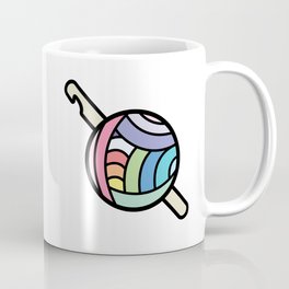 Crochet the Rainbow Coffee Mug