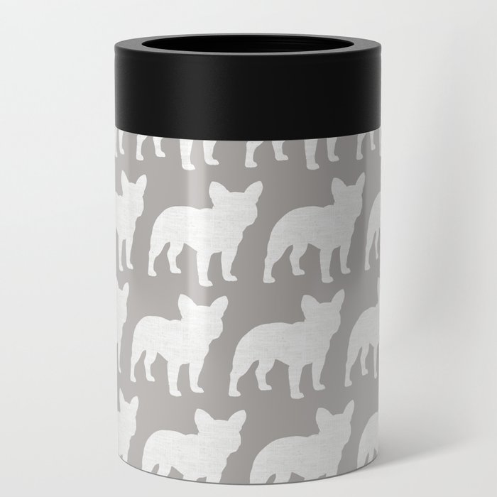 French Bulldog Silhouette(s) Can Cooler