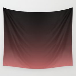 Red Night sky Wall Tapestry