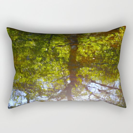 Summer Reflection Rectangular Pillow