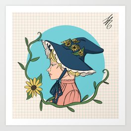 Flower Witch Art Print