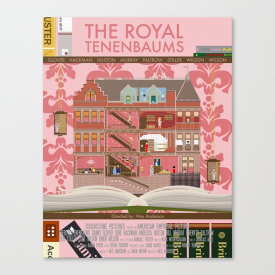 The Royal Tenenbaums Canvas Print