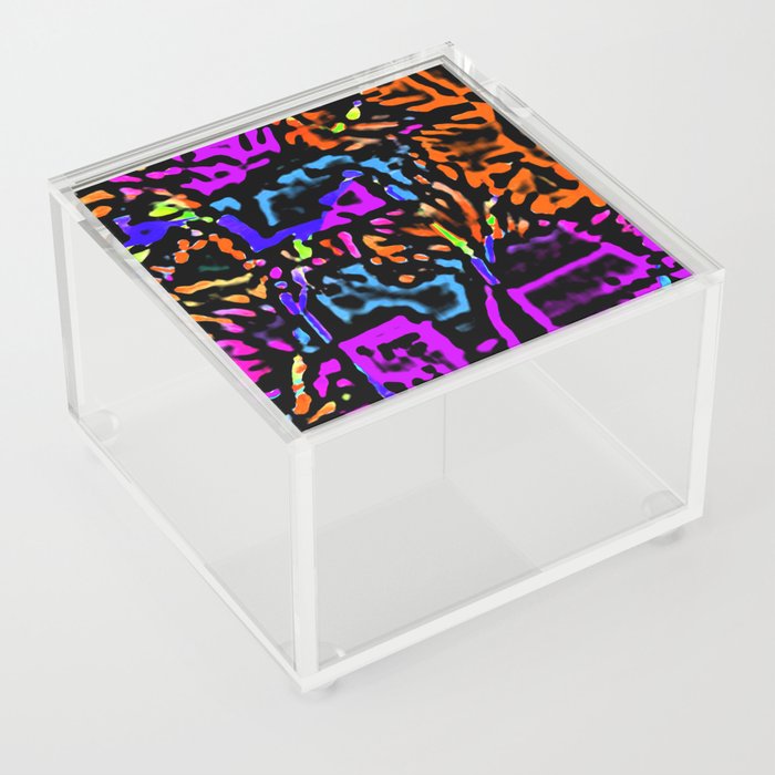 Multivivid Abstract Acrylic Box