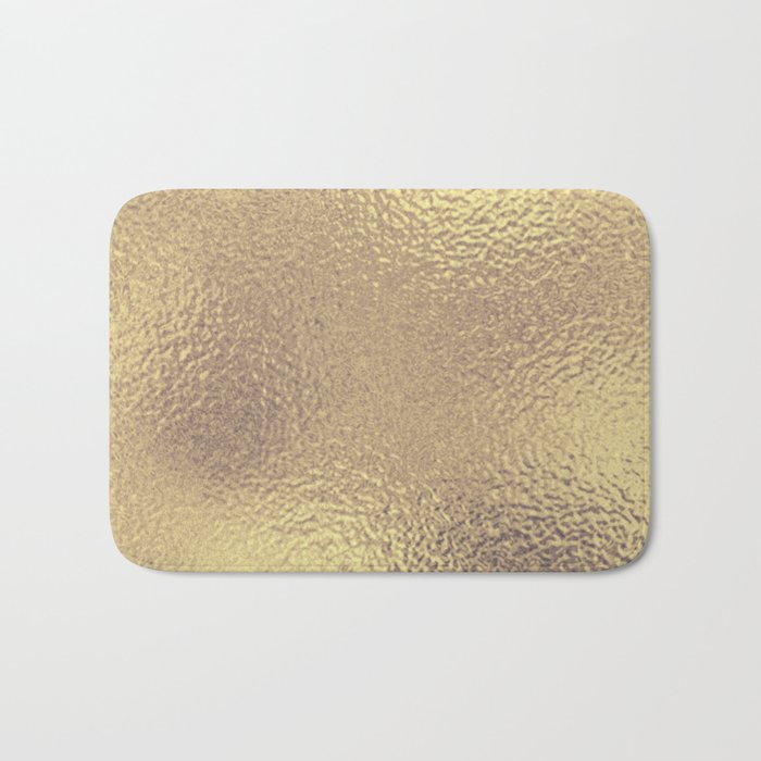 Simply Metallic in Antique Gold Bath Mat
