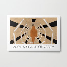 Minimalist 2001: A space odyssey Metal Print
