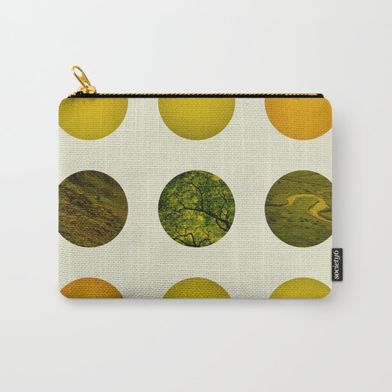 Earth Dot Pattern Carry-All Pouch
