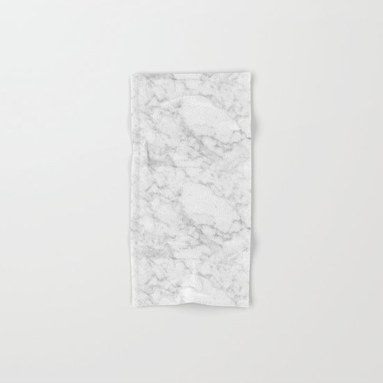 White Marble Edition 2 Hand & Bath Towel
