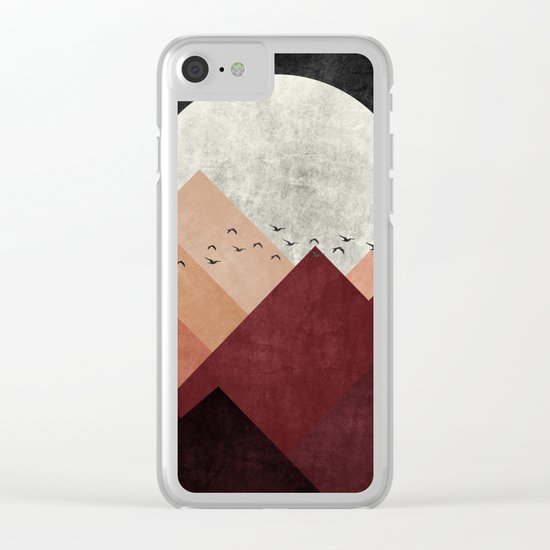 Nature view Clear iPhone Case