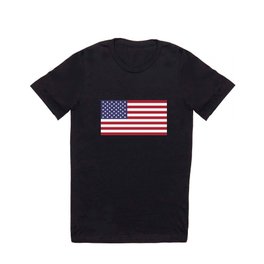US Flag - Authentic colors T Shirt