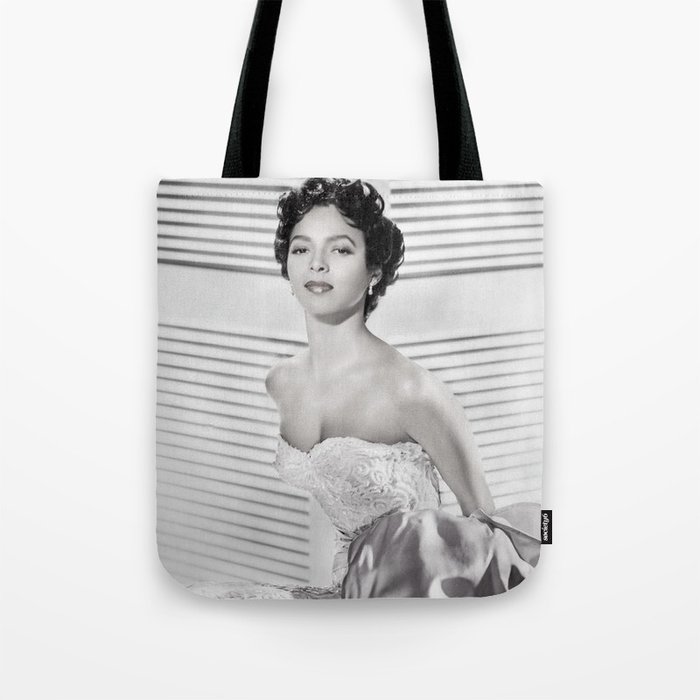 Dorothy Dandridge, Hollywood Starlet black and white photograph / black and white photography Tote Bag