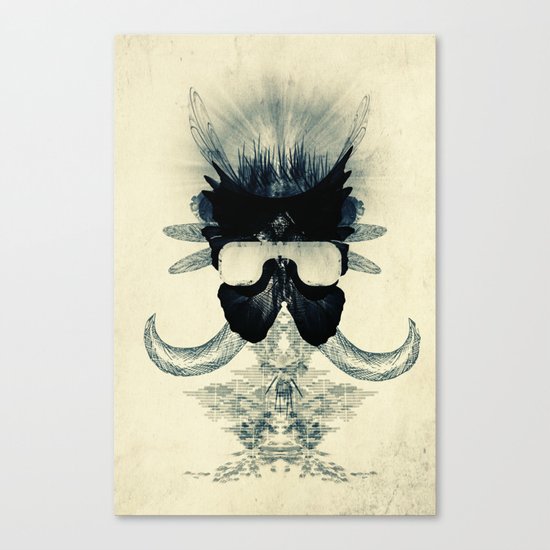 A black angel from Aksoum Canvas Print