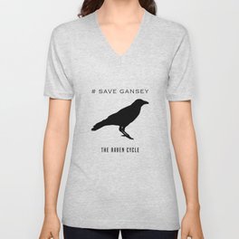 #SAVE GANSEY V Neck T Shirt