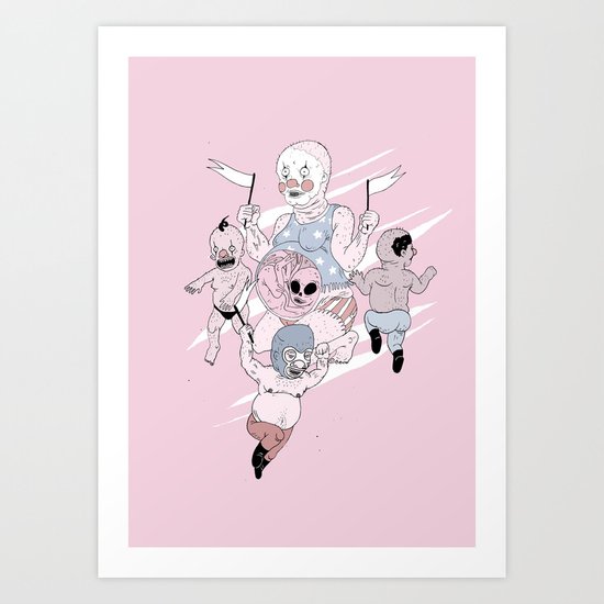 DAWN OF HUMANS Art Print