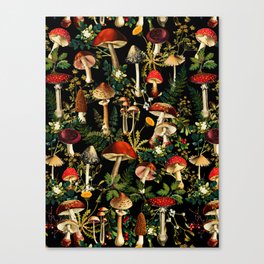 Mushroom Paradise Canvas Print