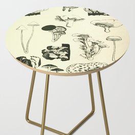 Naturalist Mushrooms Side Table