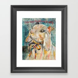 Happy Thoughts Framed Art Print