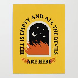 Hell Is Empty Poster