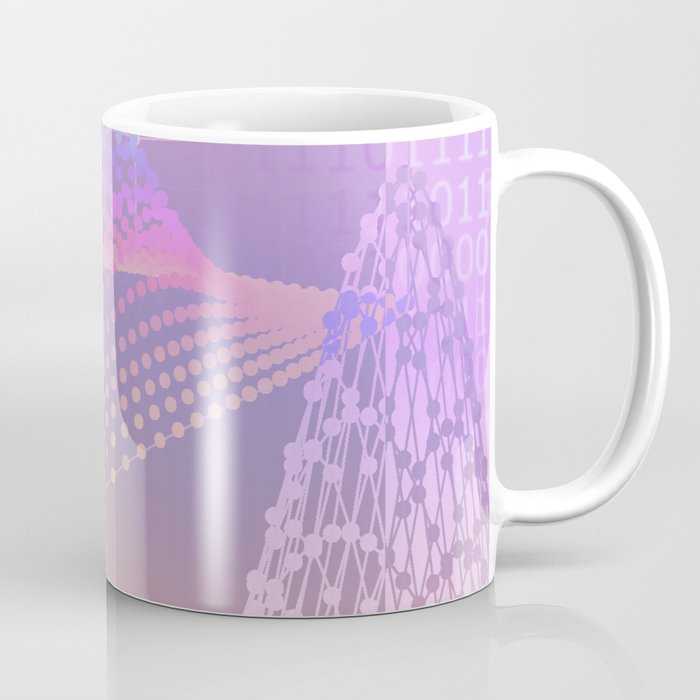 Data Science Graph Gradient Coffee Mug