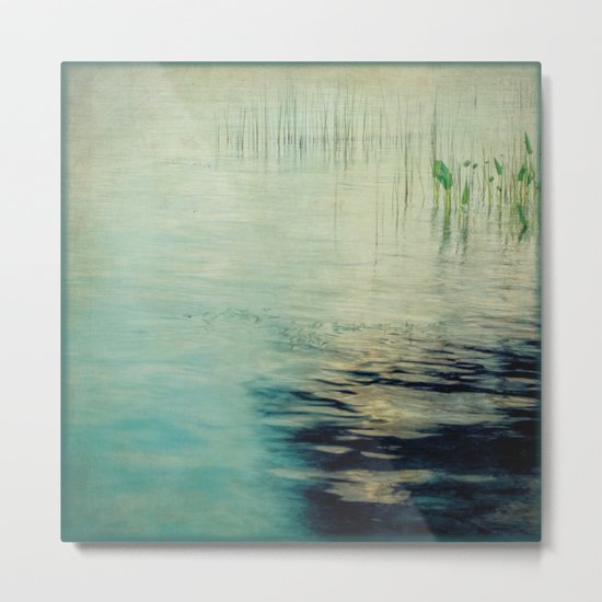 in the reeds Metal Print