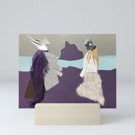 lars and sigrit Mini Art Print